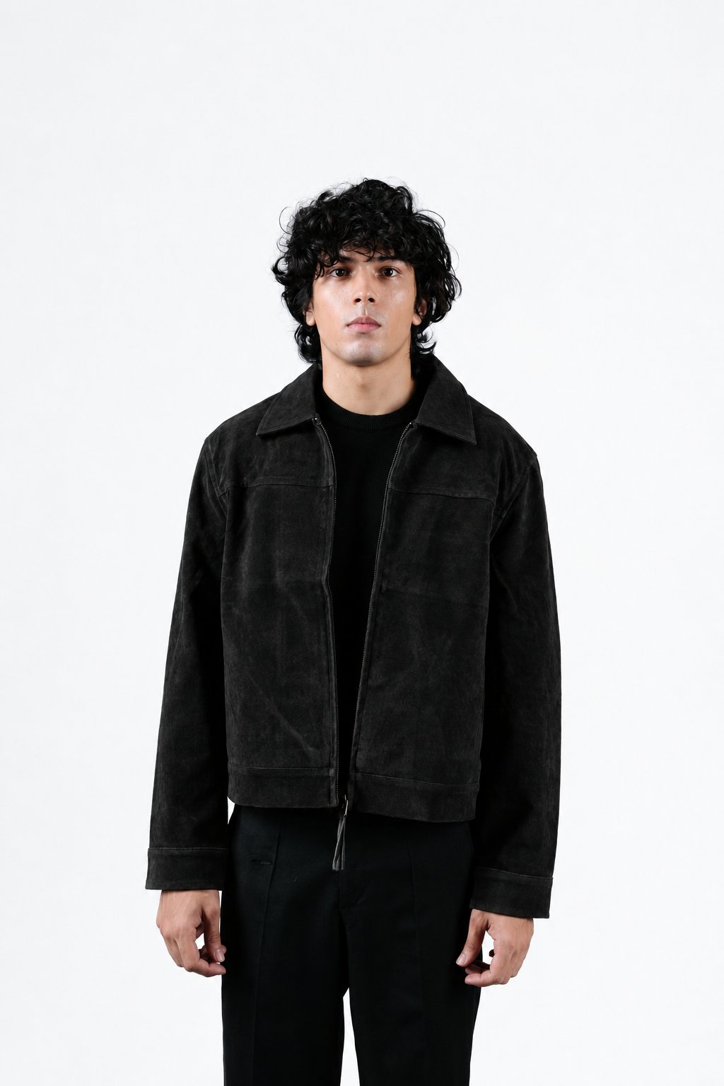 Luxury Faux Suede Jacket alternate view